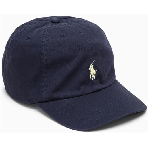 Polo Ralph Lauren cappello da baseball blu navy in cotone