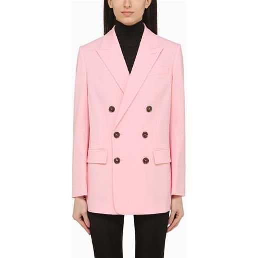 Dsquared2 giacca doppiopetto rosa