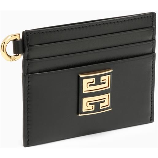 Givenchy portacarte 4g nero in pelle