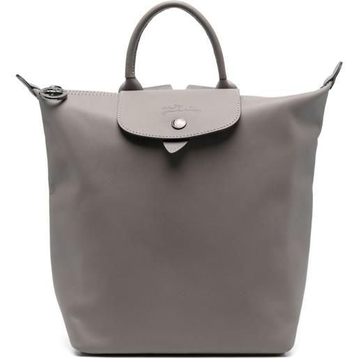 Longchamp small le pliage xtra backpack - grigio