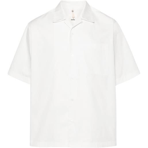 OAMC camicia con applicazione - bianco