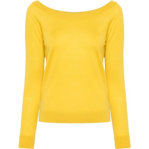 Semicouture maglione - giallo