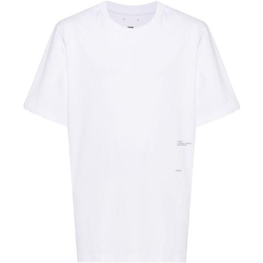 OAMC t-shirt con applicazione - bianco