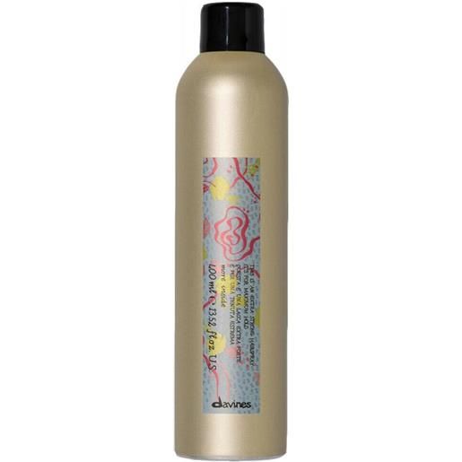 Davines more inside extra strong hairspray 400ml - lacca spray tenuta extra forte