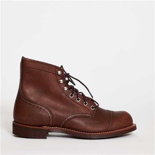 RED WING SHOES stivale iron ranger marrone