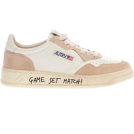 AUTRY sneakers medalist low game set match bianco