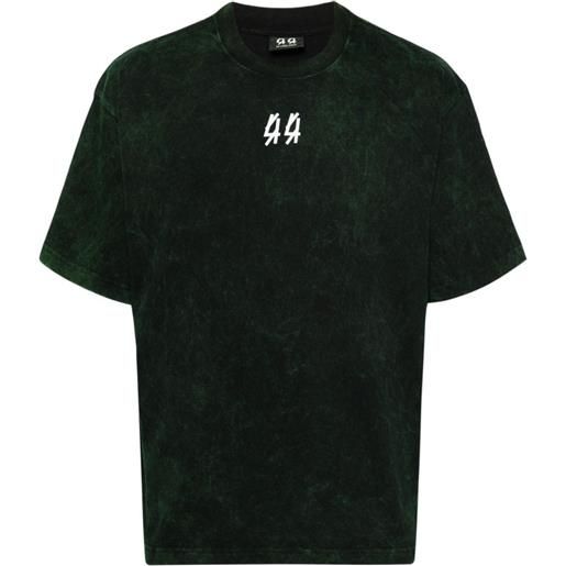 44 LABEL GROUP t-shirt solar con stampa - nero