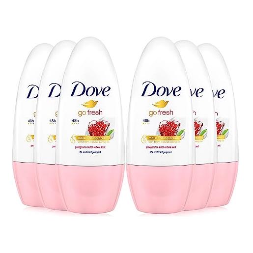 Dove go fresh passion fruit deodorante spray corpo 6 bottiglie di 250 ml