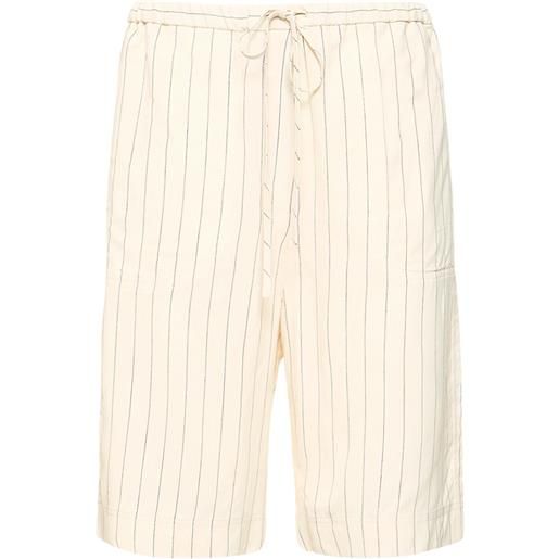 TOTEME relaxed pinstriped shorts