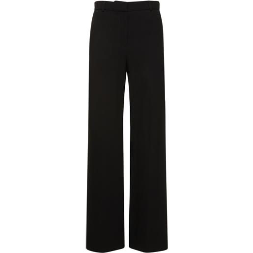 TOTEME relaxed straight viscose blend pants