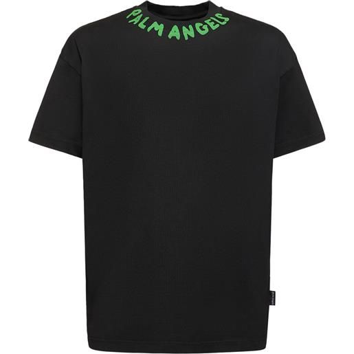 PALM ANGELS t-shirt in cotone con logo
