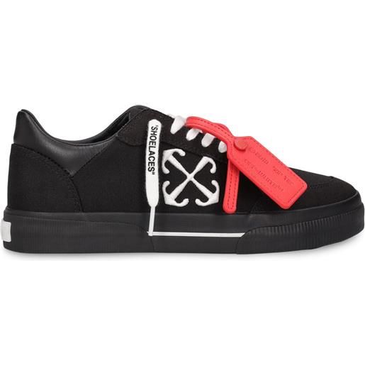OFF-WHITE 20mm new low vulcanized canvas sneakers