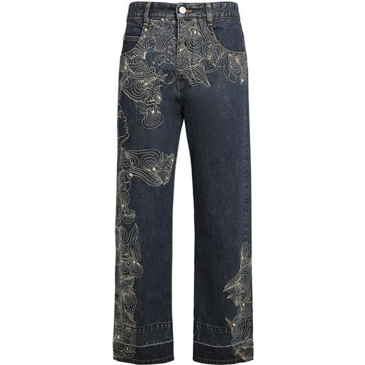 ISABEL MARANT jeans irina in denim / ricami