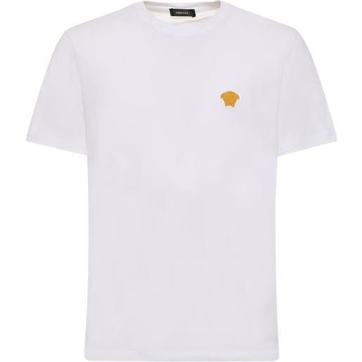 VERSACE t-shirt medusa in jersey di cotone