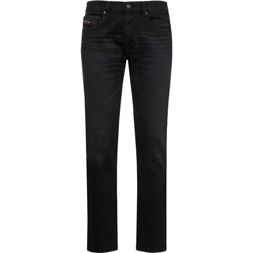 DIESEL jeans slim fit d-strukt in denim di cotone