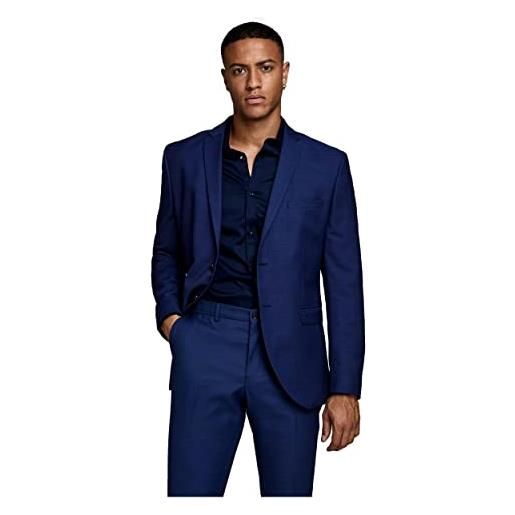 JACK & JONES jprsolaris suit noos abito in due pezzi, blu (medieval blue), 50 uomo