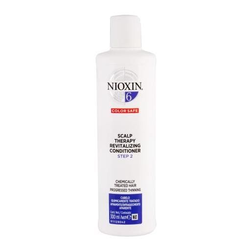 Nioxin system 6 scalp therapy 300 ml balsamo rivitalizzante per capelli trattati per donna