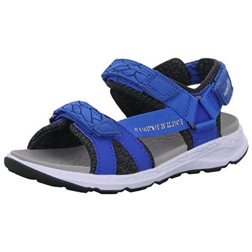Superfit criss cross, sandali, blu/azzurro 8000, 30 eu