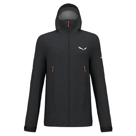 SALEWA ortles gtx 3l m jacket giacche, black-out, s uomo