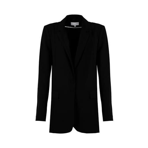 PATRIZIA PEPE jacket - 8s1207 an99 - black - 44 (eu)
