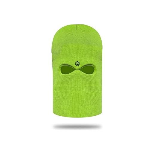 Dolly Noire beanieclava, verde - unisex, cappellino invernale, passamontagna (it, testo, taglia unica, green, beaniclava)