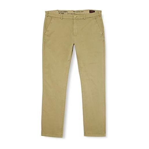 Schott NYC trjo70 pantaloni, cachi chiaro, 31 uomo