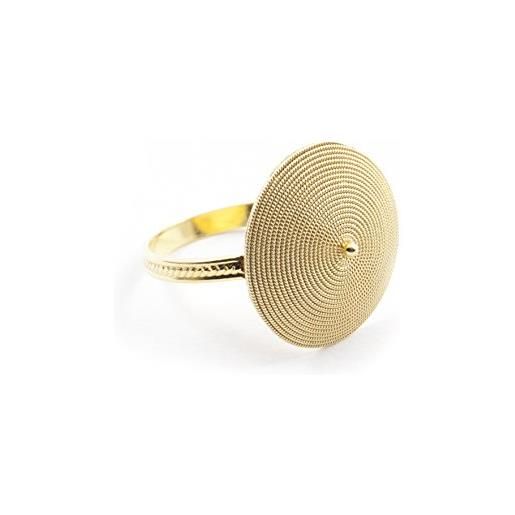 Marrocu Gioielli - anello filigrana oro giallo corbula