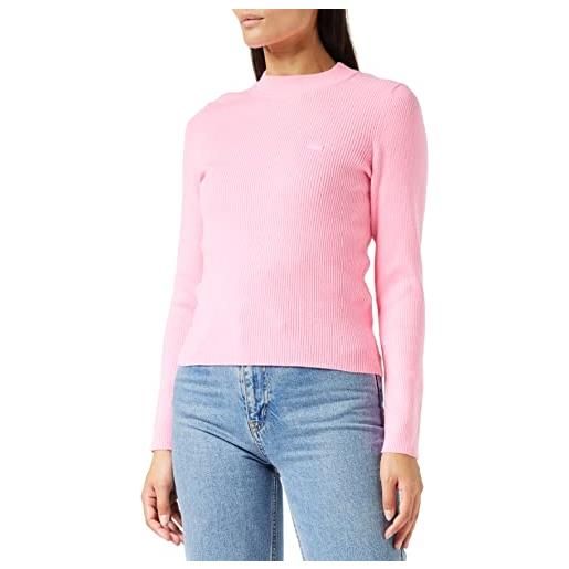 Levi's crew rib sweater, donna, begonia pink, s