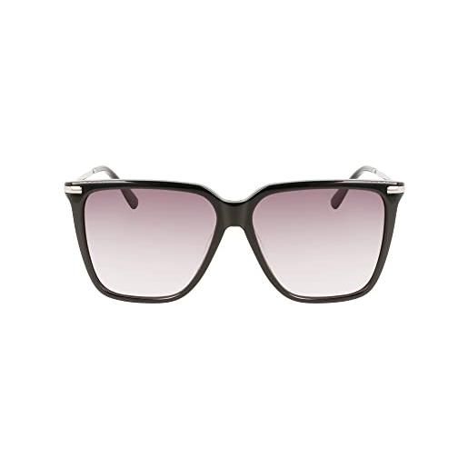 Calvin Klein ck22531s sunglasses, 001 black, one size unisex