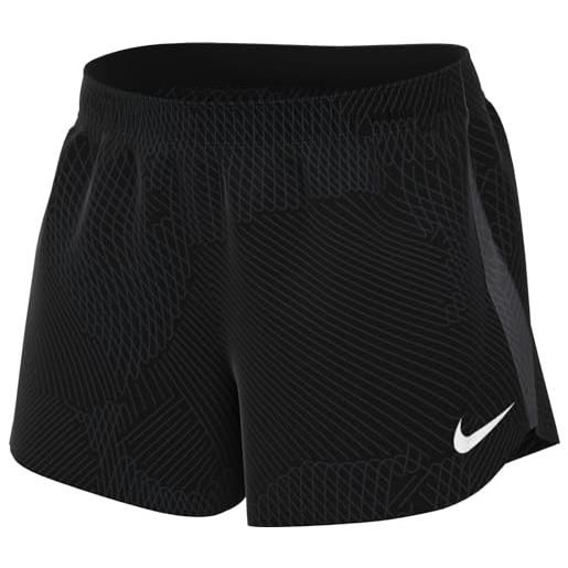 Nike knit soccer shorts w nk df strk23 - pantaloncini k, black/anthracite/white, dr2322-010, xl