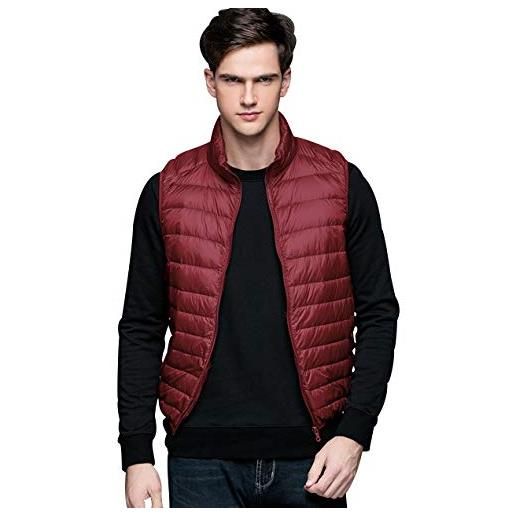 FRAUIT Smanicato Uomo Taglie Forti Invernale Gilet Imbottito Ragazzo Senza Maniche Leggero Piumini Piumino 100 Grammi Oversize Invernali Trapuntato Giubbotto Lavoro Inverno Uomini 55970684