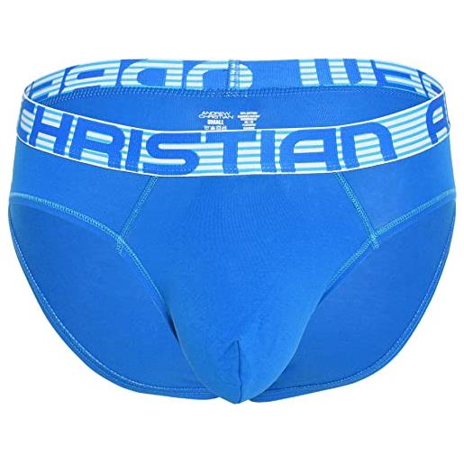 Andrew Christian almost naked® hang-free brief electric blue - taglia l