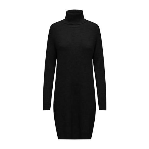 Only onlsilly ls rollneck dress bf knt nero s