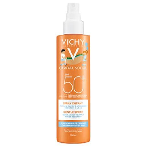 Vichy capital soleil solare spray dolce bambini texture ultra-leggera spf 50+ 200 ml