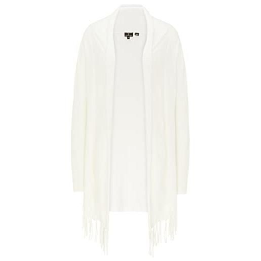 DreiMaster Klassik maglione cardigan, bianco, xs/s donna
