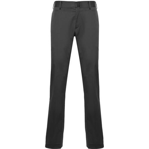 Brioni pantaloni pienza affusolati - grigio