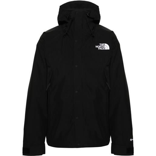 The North Face giacca con ricamo - nero