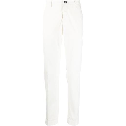 Incotex pantaloni dritti - bianco