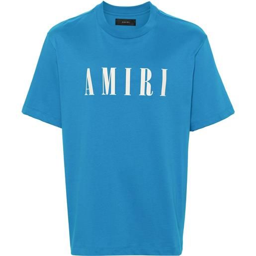 AMIRI t-shirt con stampa core - blu