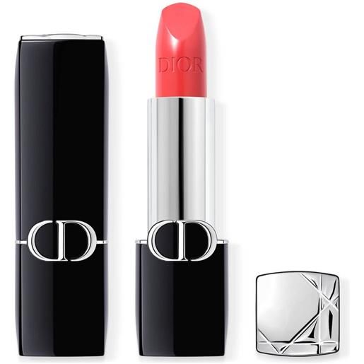 Dior rouge Dior rossetto comfort e lunga tenuta - trattamento floreale idratante 028 - actrice satin