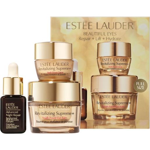 Estee Lauder revitalizing supreme + youth power eye balm confezione 15 ml crema occhi + 7 ml crema viso + 7 ml siero viso