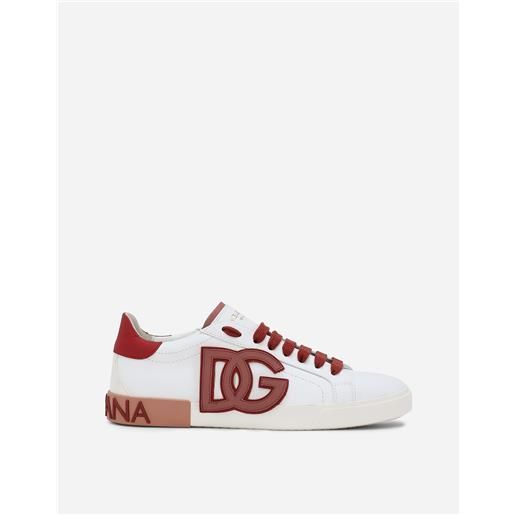 Dolce & Gabbana sneaker portofino vintage in pelle di vitello