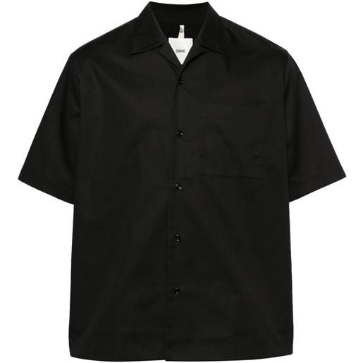 OAMC camicia con applicazione - nero