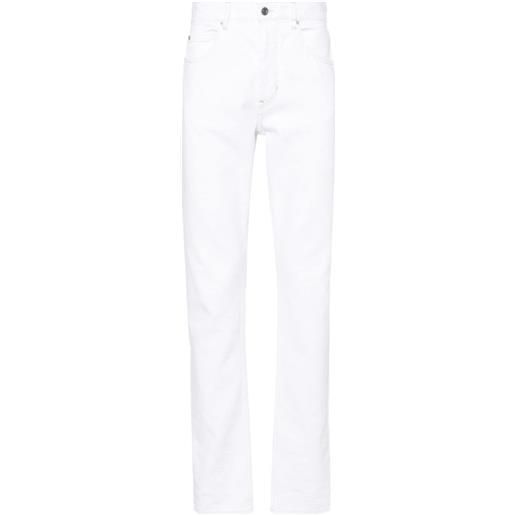 MARANT jeans jack dritti con vita media - bianco