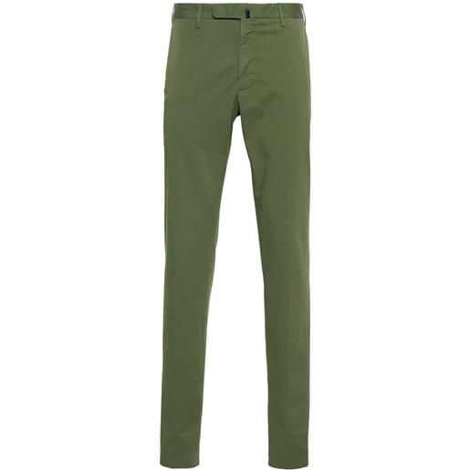 Incotex pantaloni dritti - verde