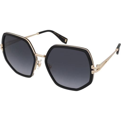 Marc Jacobs mj 1089/s 2m2/9o | occhiali da sole graduati o non graduati | metallo | farfalla | nero, oro | adrialenti
