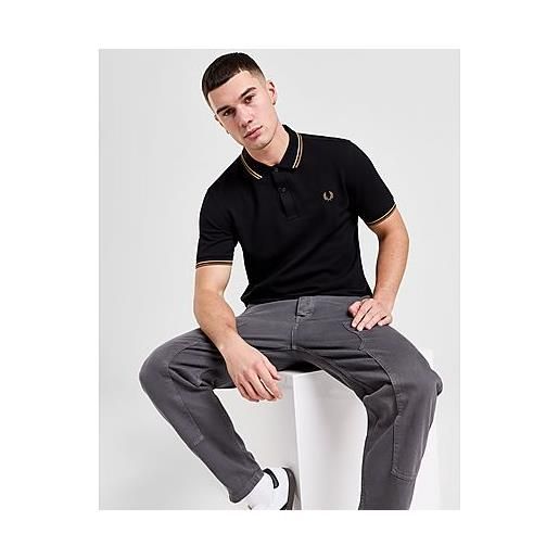 Fred Perry maglia polo twin tipped, black