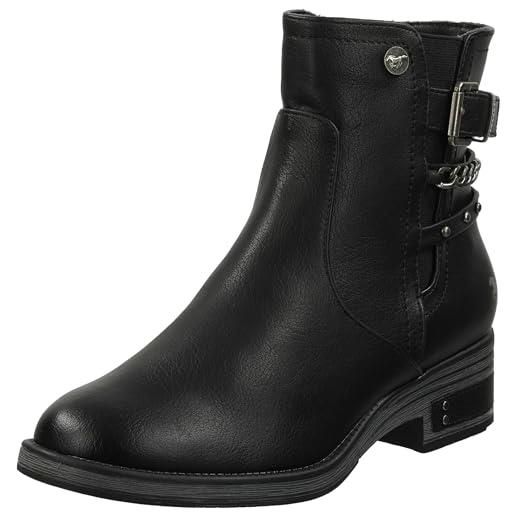 Mustang 1197-579, stivaletto donna, nero, 36 eu