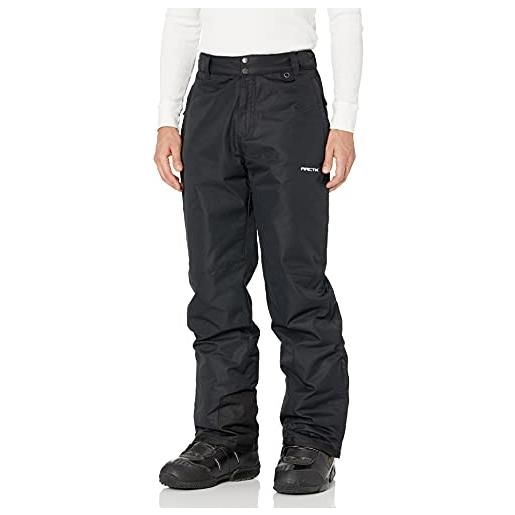 ARCTIX essential snow pants, pantaloni da neve uomo, nero, 3x-large (48-50w 28l)