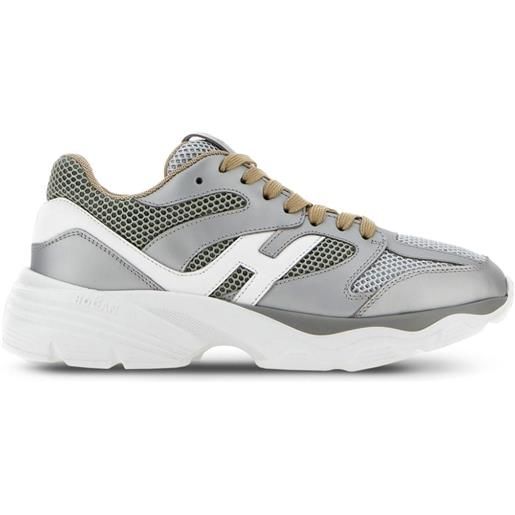 Hogan sneakers chunky h665 - argento
